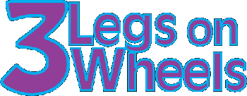 3 Legs On Wheels